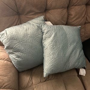 SOLD Baby blue Throw pillows